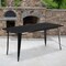 Emma and Oliver Commercial 31.5" x 63" Rectangular Colorful Metal Indoor-Outdoor Dining Table